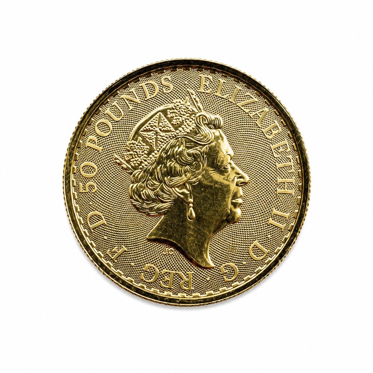 2021 1/2 oz Gold Britannia Coin | CGT Free UK Bullion