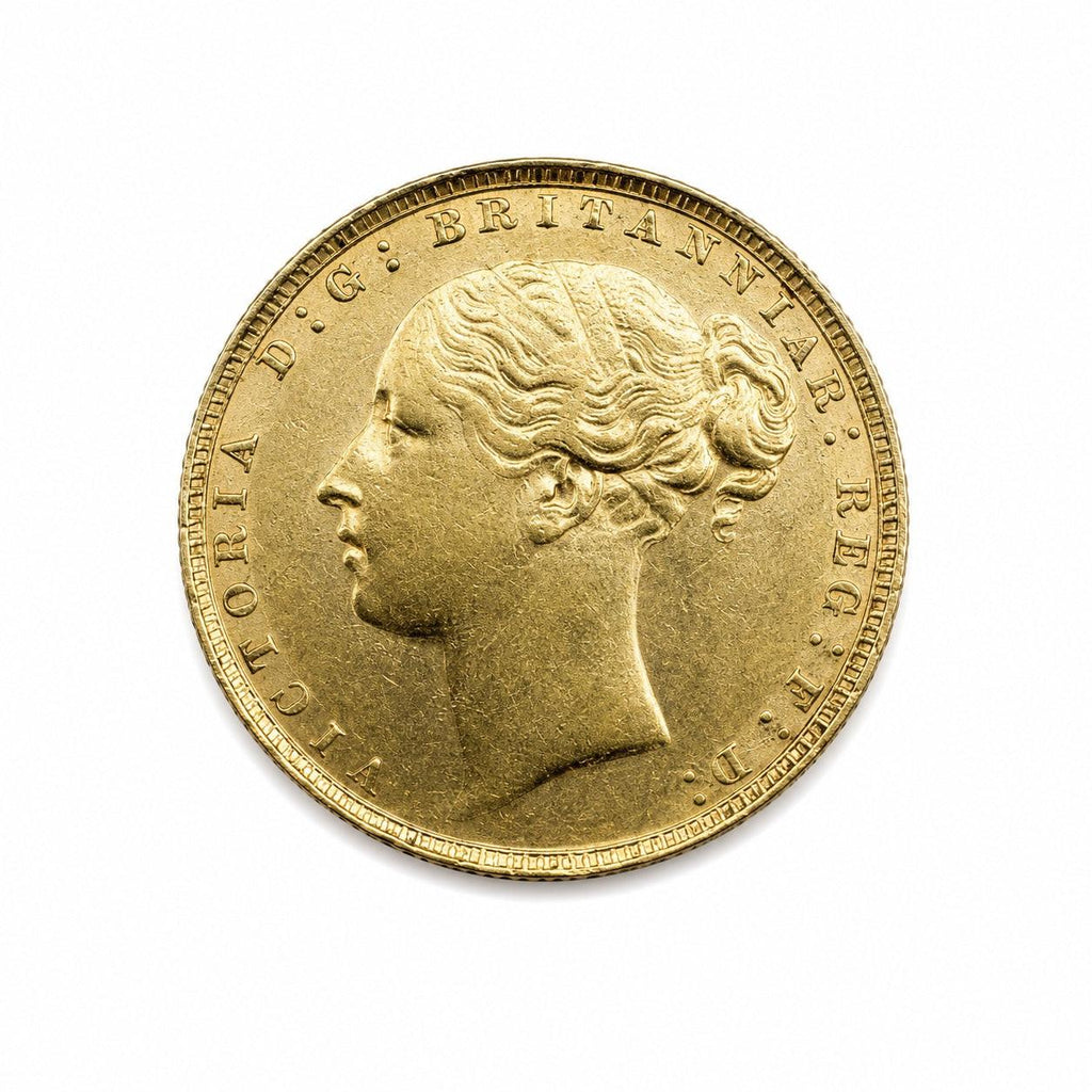 1884 Gold Sovereign Coin Queen Victoria Young Head  | CGT Free UK Bullion