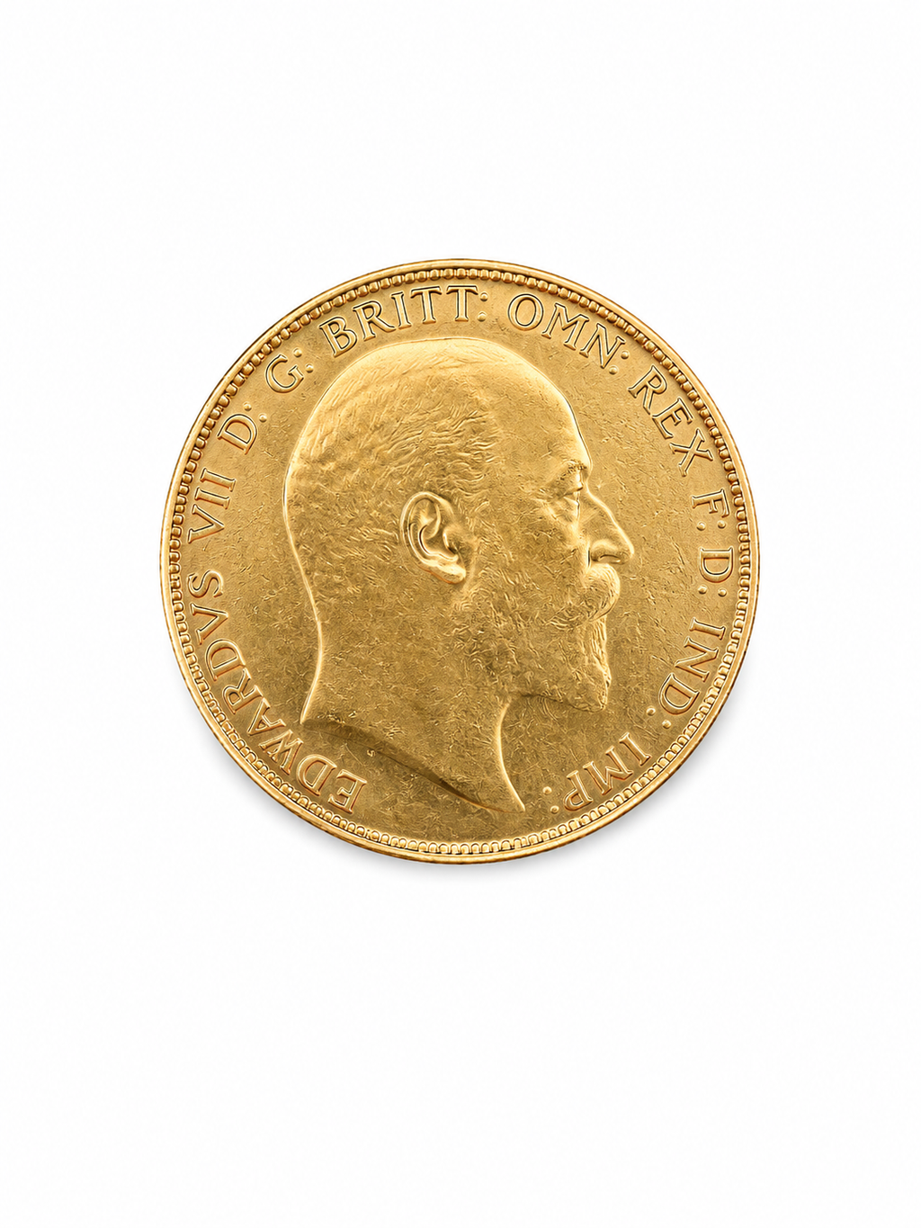 1910 King Edward VII Gold Sovereign Coin | UK Gold Sovereign