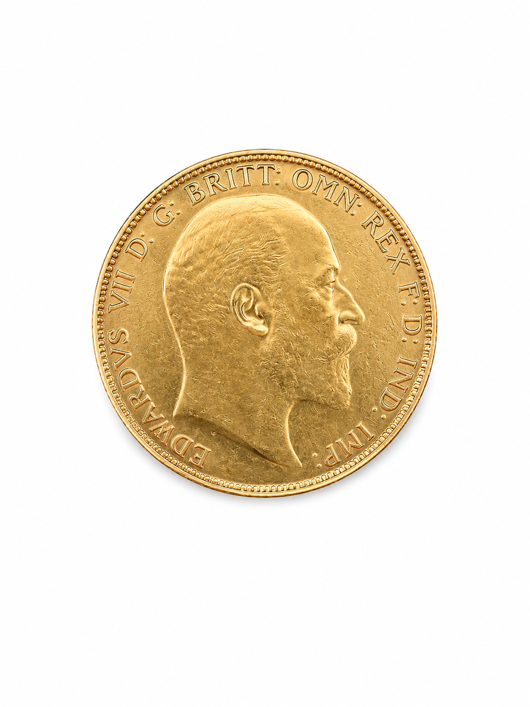 1910 King Edward VII Gold Sovereign Coin | UK Gold Sovereign