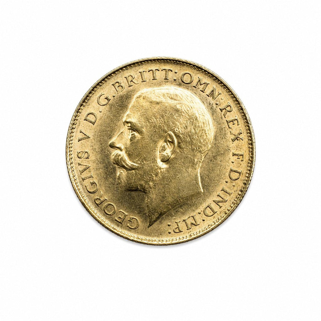 1913 Gold Half Sovereign George V  | CGT Free UK Bullion