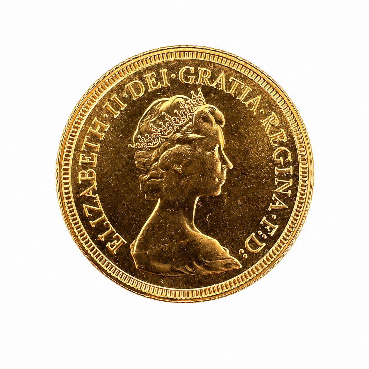 1981 Gold Sovereign Coin Elizabeth II | Full Gold Sovereign
