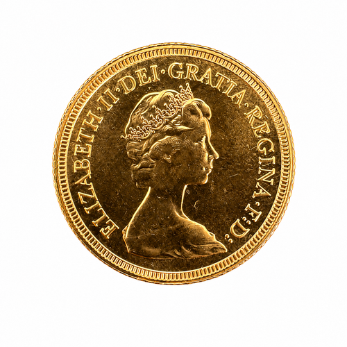 1981 Gold Sovereign Coin Elizabeth II | Full Gold Sovereign