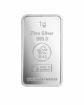 1g Heimerle + Meule Silver Bar 999.9 Fine Silver Made in Germany – 888 Bullion