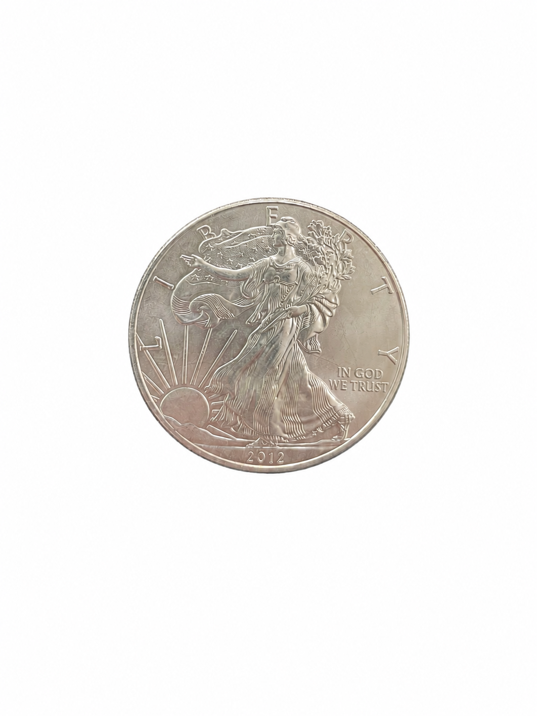 2012 American Silver Eagle 1oz Silver Coin (.999 Fine Silver)