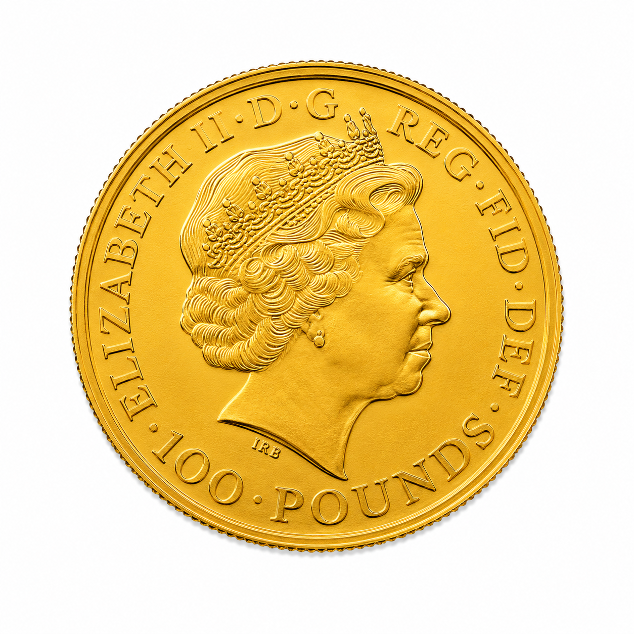 2014 Royal Mint 1 oz Gold Lunar Year of the Horse coin Wuon-Gean Ho horse reverse
