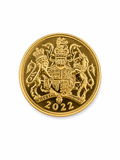 2022 Queen Elizabeth II Platinum Jubilee Gold Sovereign Coin | Royal Mint CGT-Free Gold