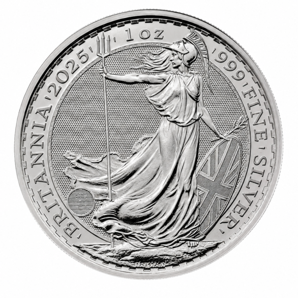 2025 1oz Silver Britannia Coin | CGT Free UK | 888 Bullion