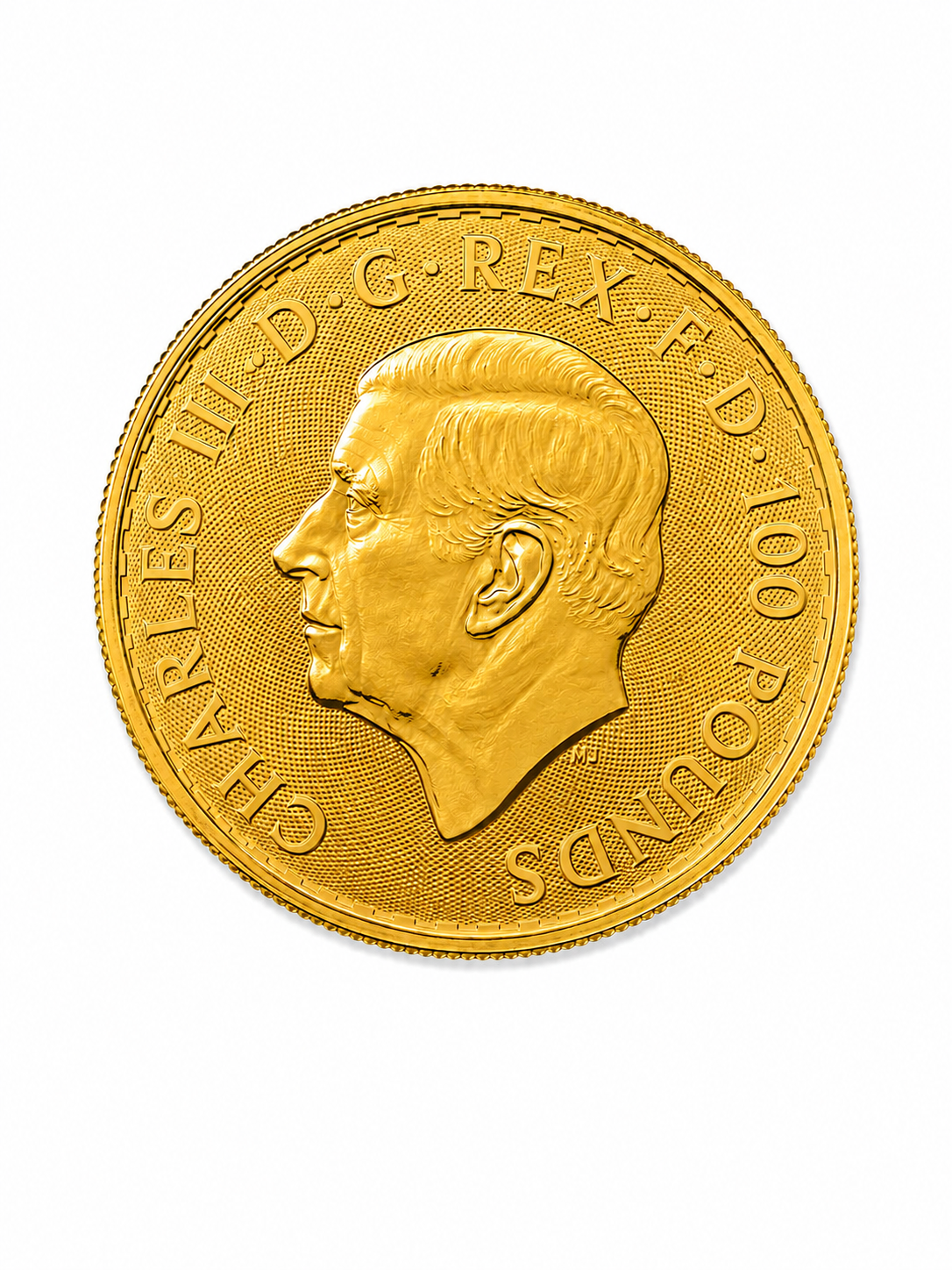 2025 Royal Mint 1 oz Gold Britannia bullion coin Philip Nathan Britannia reverse