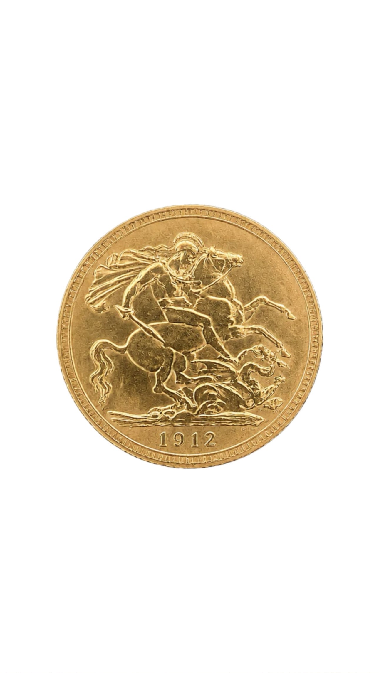 1912 Gold Sovereign Coin George V  | CGT Free UK Bullion